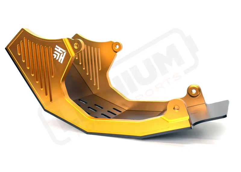 Heavy Hitter Surron V2 Skid Plate - Gold - Powersports > Dirt Bike Parts > Skid Plate