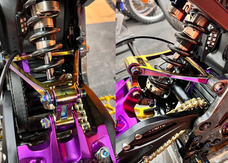 Heavy Hitter Titanium 1.5’’ Linkage Upgrade - Powersports > Dirt Bike Parts > Linkage