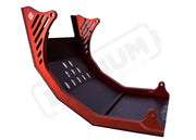 Heavy Hitter V2 Talaria Skid Plate - Red - Skidplate