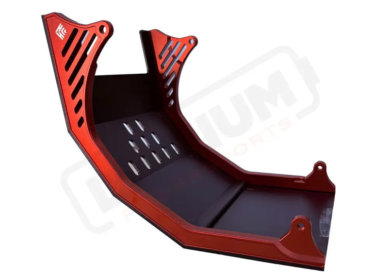 Heavy Hitter V2 Talaria Skid Plate - Red - Skidplate