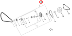 Surron Light Bee S & X OEM Midshaft Sleeve Assembly - Lithium Powersports