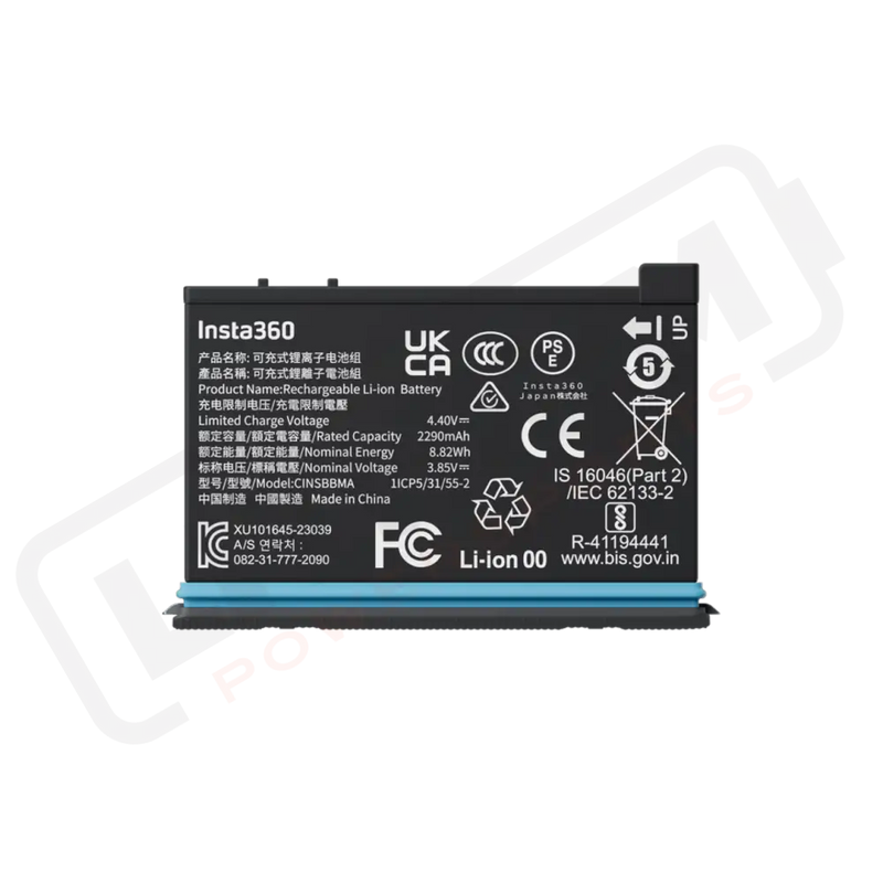 Insta360 X4 Battery - Lithium Powersports