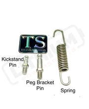 Kickstand Spring Set for E-Moto - 3 Piece Set (Complete kit) - E-Moto Kickstand Spring Set