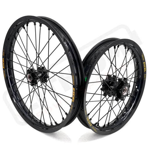 KKE 19’’ 16’’ Spoke Alloy Wheels Fit Talaria Sting MX3 / R MX4 Electric E-bike Black Takasago EXCEL Rims Motorcycle