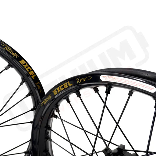 KKE 19’’ 16’’ Spoke Alloy Wheels Fit Talaria Sting MX3 / R MX4 Electric E-bike Black Takasago EXCEL Rims Motorcycle