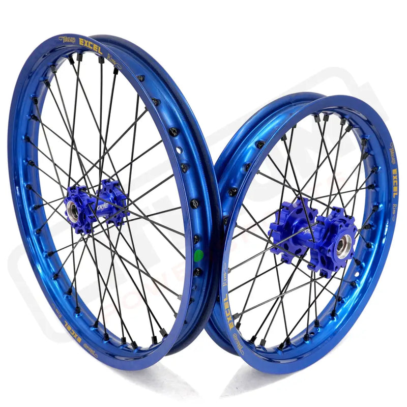KKE 19’’ 16’’Fit Talaria Sting MX3 / R MX4 E-bike Blue Takasago EXCEL Rims (.) E-Motor Wheels