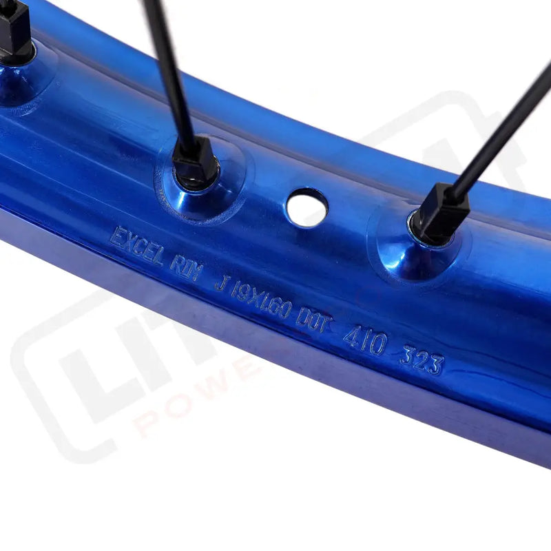 KKE 19’’ 16’’Fit Talaria Sting MX3 / R MX4 E-bike Blue Takasago EXCEL Rims (.) E-Motor Wheels