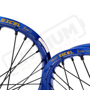 KKE 19’’ 16’’Fit Talaria Sting MX3 / R MX4 E-bike Blue Takasago EXCEL Rims (.) E-Motor Wheels