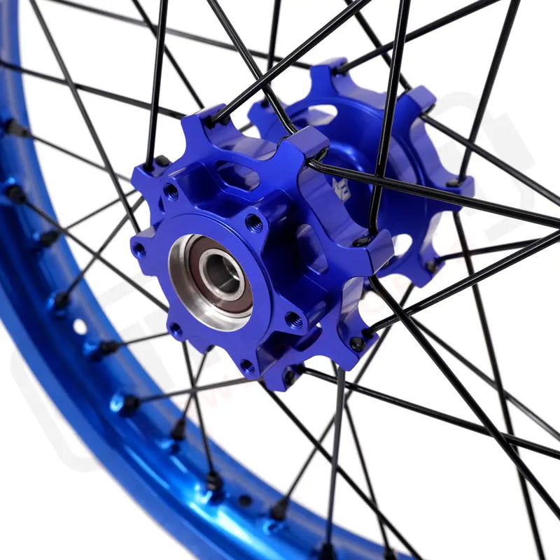 KKE 19’’ 16’’Fit Talaria Sting MX3 / R MX4 E-bike Blue Takasago EXCEL Rims (.) E-Motor Wheels
