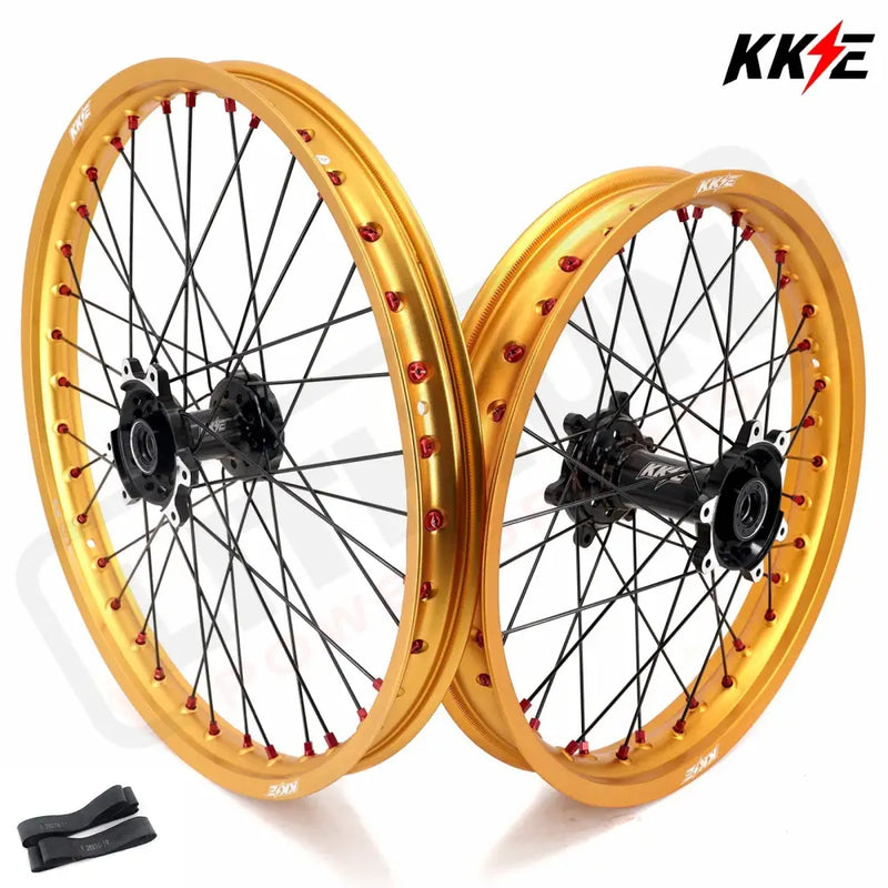 KKE 21" 18" E - Motor Wheels Rims Fit Surron Ultra Bee - Lithium Powersports