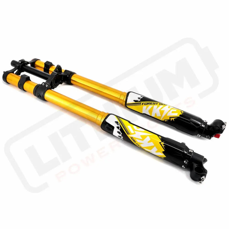 KKE 35MM Upgraded 5.5 Version Front Suspension Fork Fit Surron Light Bee, E - Ride Pro - SS, Talaria Sting MX3/MX4/R - Lithium Powersports