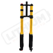KKE 35MM Upgraded 5.5 Version Front Suspension Fork Fit Surron Light Bee, E - Ride Pro - SS, Talaria Sting MX3/MX4/R - Lithium Powersports