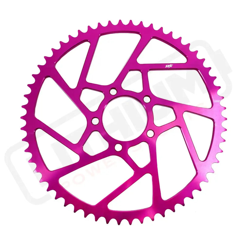 KKE 58T Aluminum Sprocket For SurRon Light Bee-X For Segway For Rawrr Mantis X (.) - Pink - E-Motor Parts