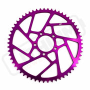 KKE 60T Aluminum Sprocket For SurRon Light Bee-X Rawrr Mantis X E-Ride Pro SS (.) - Purple - E-Motor Parts