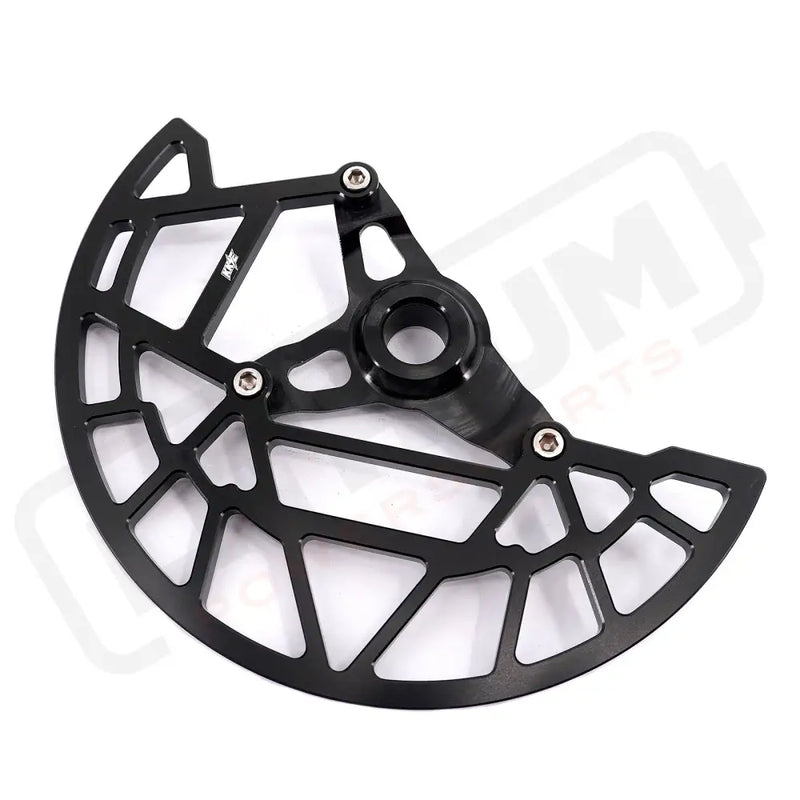 KKE Aluminum Front Brake Disc Guard Fit SURRON Light Bee-X and RAWRR Mantis Mantis X 2019-2024 (.) - Black - E-Motor