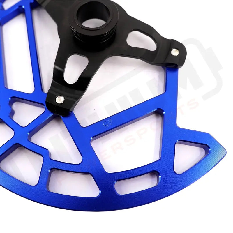 KKE Aluminum Front Brake Disc Guard Fit SURRON Light Bee-X and RAWRR Mantis Mantis X 2019-2024 (.) - E-Motor Parts