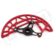 KKE Aluminum Front Brake Disc Guard Fit SURRON Light Bee-X and RAWRR Mantis Mantis X 2019-2024 (.) - E-Motor Parts