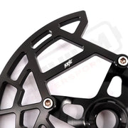 KKE Aluminum Front Brake Disc Guard Fit SURRON Light Bee-X and RAWRR Mantis Mantis X 2019-2024 (.) - E-Motor Parts