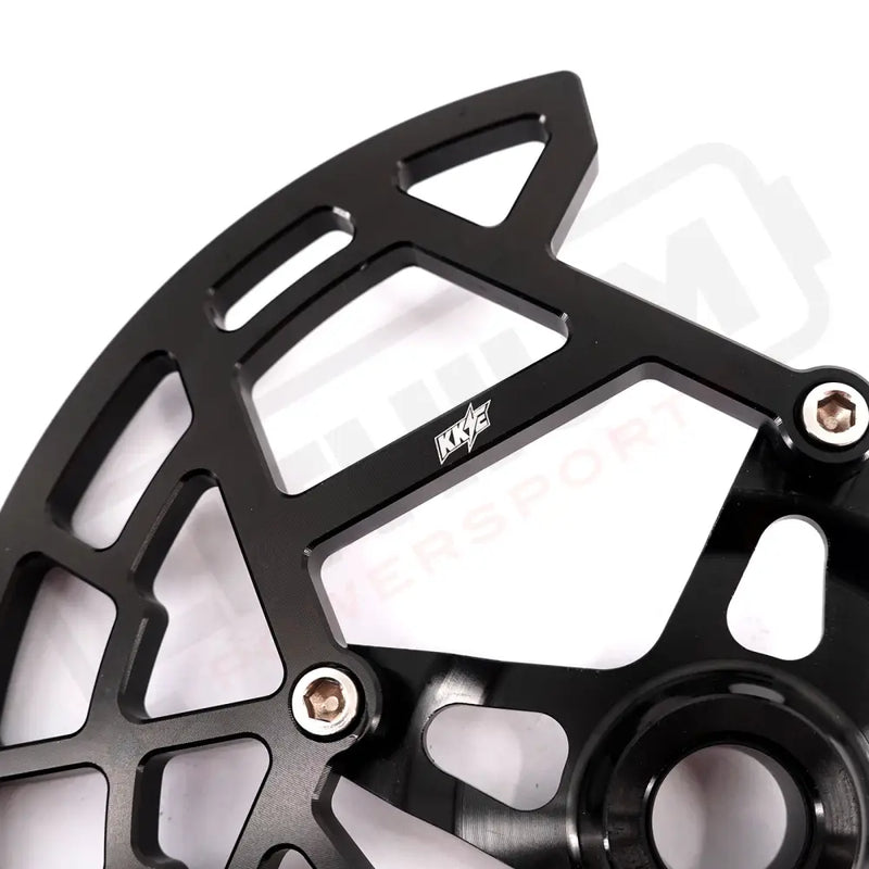 KKE Aluminum Front Brake Disc Guard Fit SURRON Light Bee-X and RAWRR Mantis Mantis X 2019-2024 (.) - E-Motor Parts