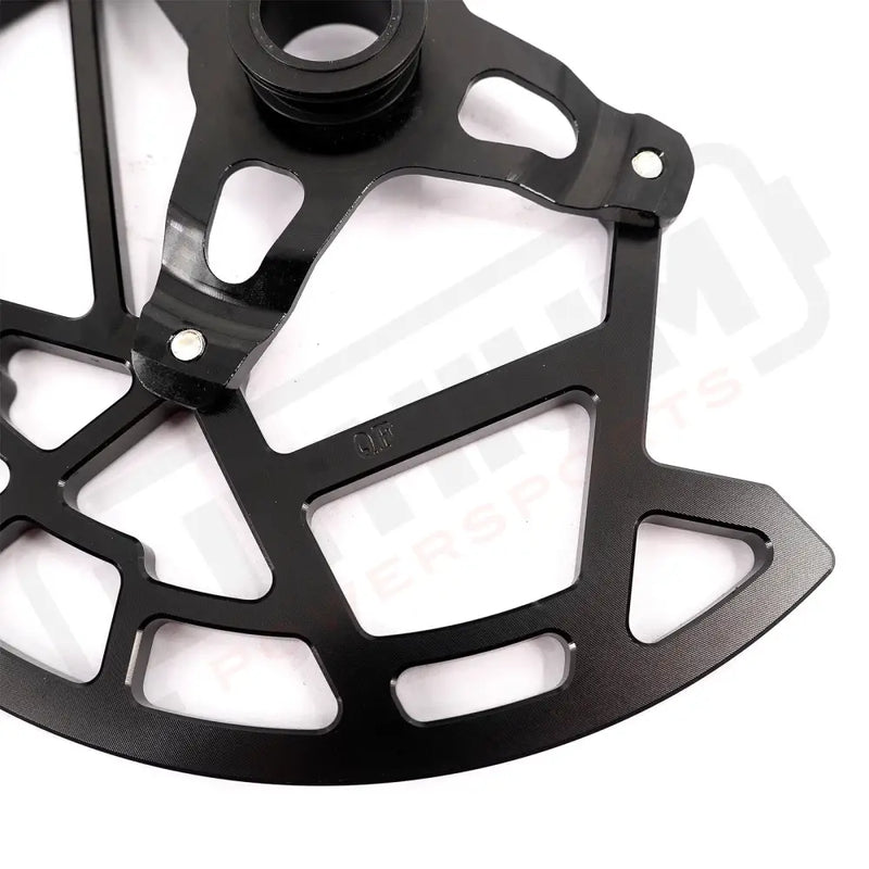 KKE Aluminum Front Brake Disc Guard Fit SURRON Light Bee-X and RAWRR Mantis Mantis X 2019-2024 (.) E-Motor Parts