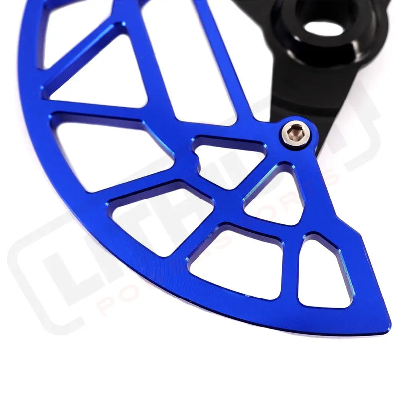 KKE Aluminum Front Brake Disc Guard Fit SURRON Light Bee-X and RAWRR Mantis Mantis X 2019-2024 (.) - E-Motor Parts