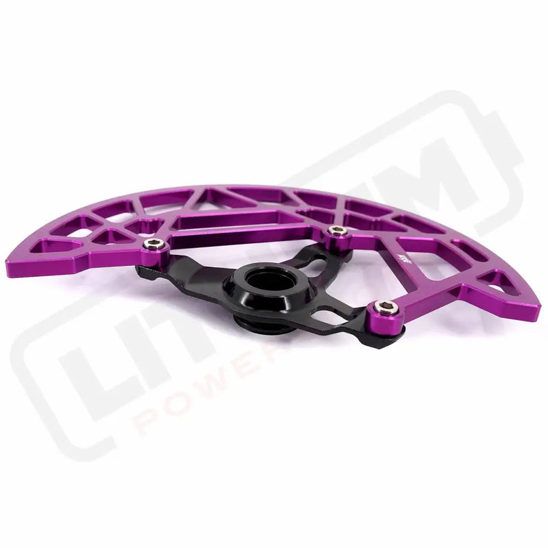 KKE Aluminum Front Brake Disc Guard Fit SURRON Light Bee-X and RAWRR Mantis Mantis X 2019-2024 (.) - E-Motor Parts