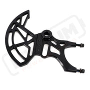 KKE Aluminum Rear Brake Disc Guard Fit Rawrr Mantis Mantis X Red and Black (Collective) - E-Motor Parts