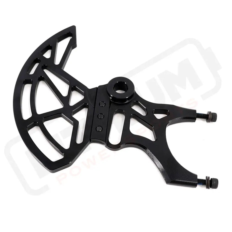 KKE Aluminum Rear Brake Disc Guard Fit Rawrr Mantis Mantis X Red and Black (Collective) - E-Motor Parts