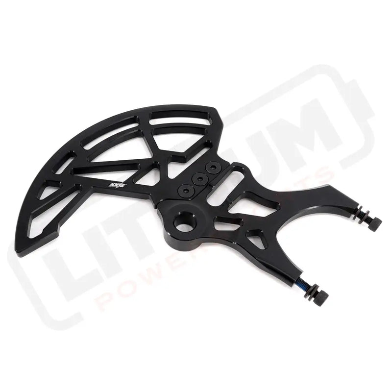 KKE Aluminum Rear Brake Disc Guard Fit Rawrr Mantis Mantis X Red and Black (Collective) - Black - E-Motor Parts
