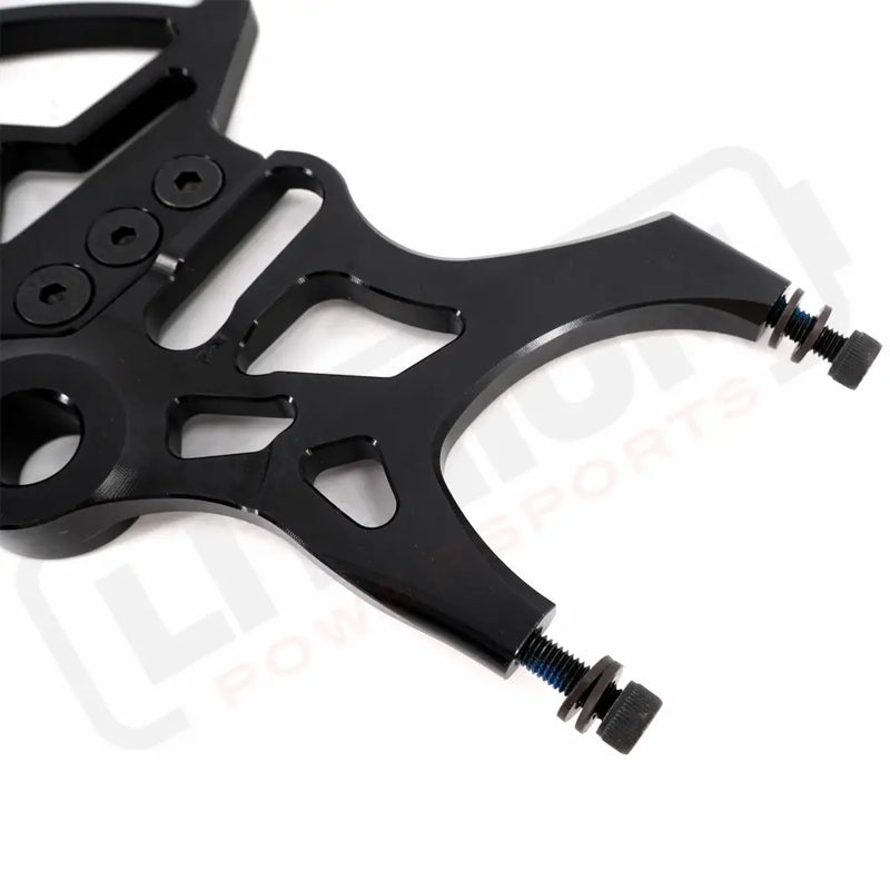 KKE Aluminum Rear Brake Disc Guard Fit Rawrr Mantis Mantis X Red and Black (Collective) - E-Motor Parts