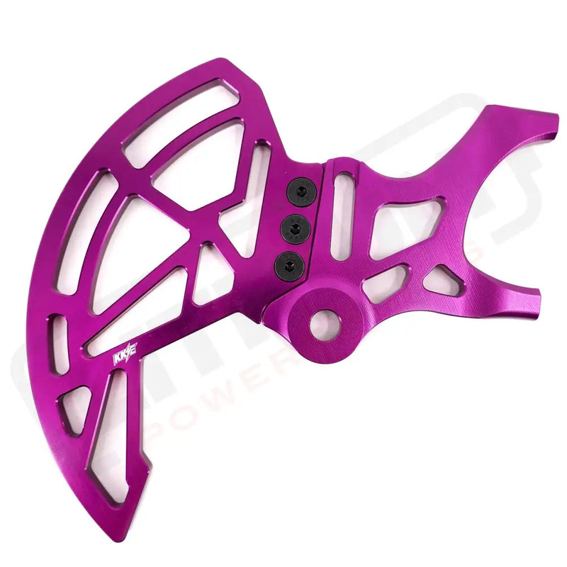KKE Aluminum Rear Brake Disc Guard Fit SURRON Light Bee X E-Ride Pro SS (.) - Purple - E-Motor Parts