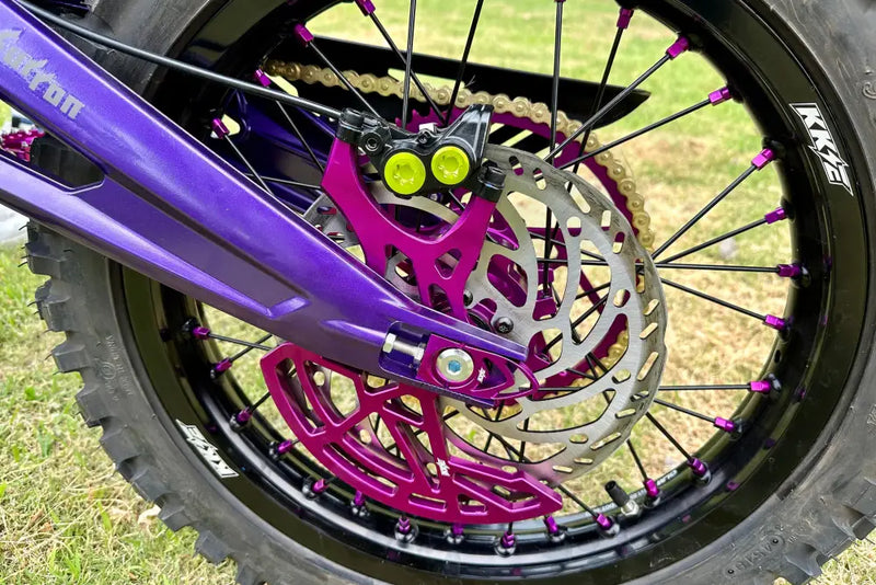 KKE Aluminum Rear Brake Disc Guard Fit SURRON Ultra Bee 2023-2024 (.) - E-Motor Parts