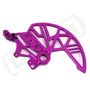 KKE Aluminum Rear Brake Disc Guard Fit SURRON Ultra Bee 2023-2024 (.) - Purple - E-Motor Parts