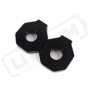 KKE Axle Chain Adjuster Blocks Fit Rawrr Mantis Mantis X Black and Red - E-Motor Parts