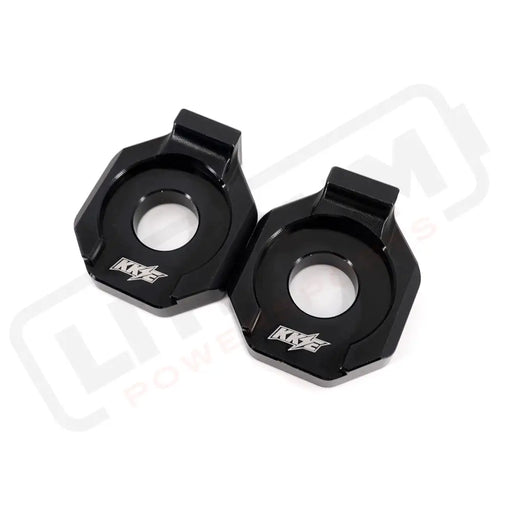 KKE Axle Chain Adjuster Blocks Fit Rawrr Mantis Mantis X Black and Red Chain Tensioner