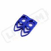 KKE Axle Chain Adjuster Blocks Fit Surron Light Bee X ERide Pro SS Talaria MX3/MX4 - Blue - E-Motor Parts