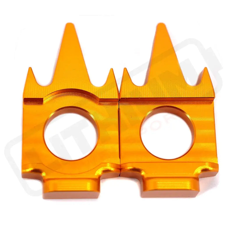 KKE Axle Chain Adjuster Blocks Fit SURRON Ultra Bee 2023-2024 (.) - Gold - E-Motor Parts