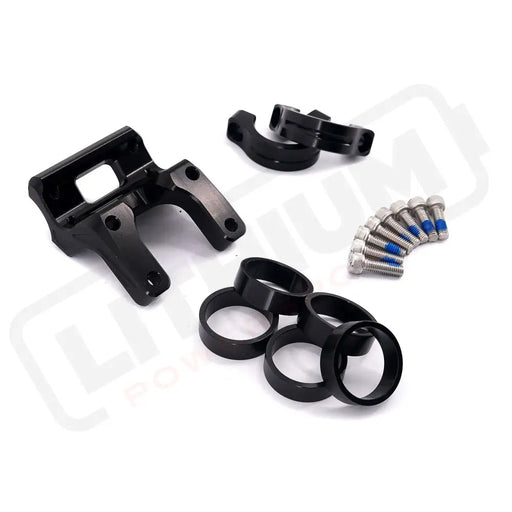 KKE Black Handlebar Risers Kit Fit Surron Light Bee X - Lithium Powersports