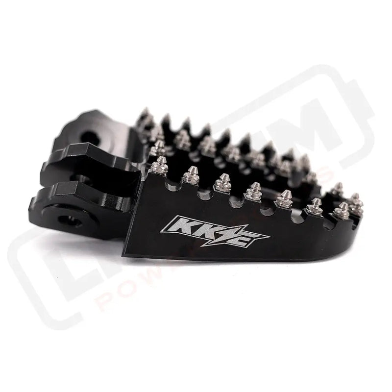 KKE CNC Footpegs Billet Foot Rest Fit Talaria Sting MX3 / MX4 (.) - E-Motor Parts