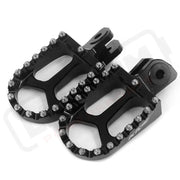KKE ERide Pro SS 2024 Footpegs Billet Foot Rest Electric Bike Different Colors Optional - Black - CNC BILLET FOOTPEGS