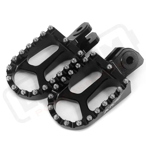 KKE ERide Pro SS 2024 Footpegs Billet Foot Rest Electric Bike Different Colors Optional - Black - CNC BILLET FOOTPEGS