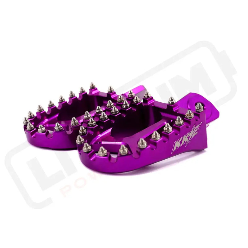 KKE ERide Pro SS 2024 Footpegs Billet Foot Rest Electric Bike Different Colors Optional - CNC BILLET FOOTPEGS