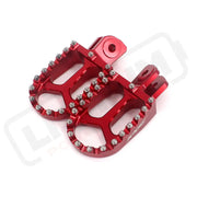 KKE ERide Pro SS 2024 Footpegs Billet Foot Rest Electric Bike Different Colors Optional - Red - CNC BILLET FOOTPEGS