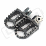 KKE ERide Pro SS 2024 Footpegs Billet Foot Rest Electric Bike Different Colors Optional - Titanium - CNC BILLET FOOTPEGS