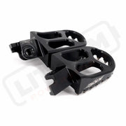 KKE Footpegs Billet Foot Rest For Rawrr Mantis Mantis X Red and Black - Footpegs