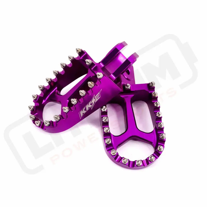 KKE Footpegs Billet Foot Rest For Surron Light Bee / ERide Pro - Lithium Powersports