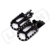 KKE Footpegs Billet Foot Rest For SurRon Ultra Bee 2023-2024 E-Bike (.) - Black - E-Motor Parts