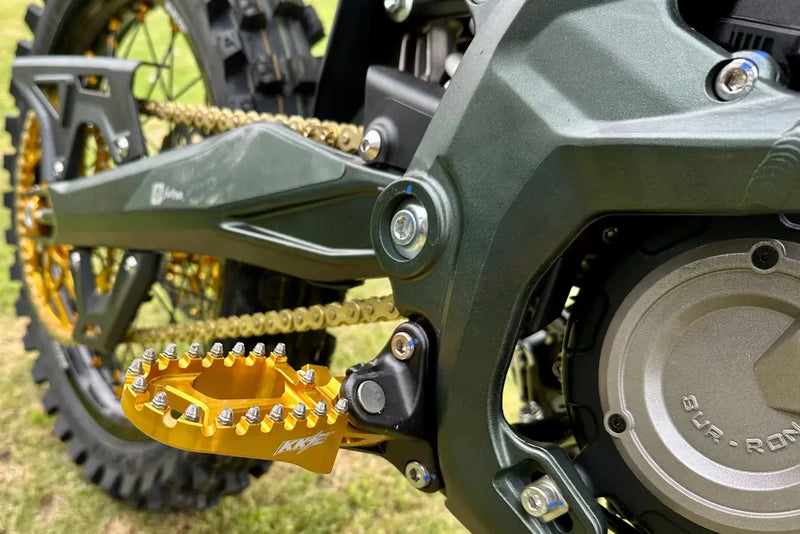 KKE Footpegs Billet Foot Rest For SurRon Ultra Bee 2023-2024 E-Bike (.) - E-Motor Parts