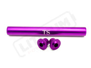 KKE Fork Custom Aluminum Axle and Two Axle End - Bolts (3 Pieces) - Lithium Powersports