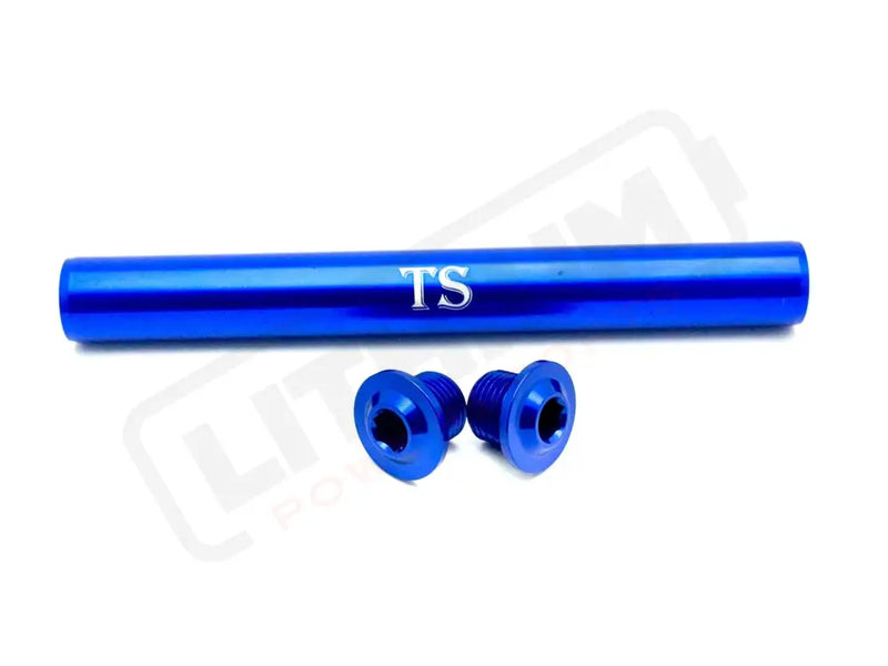 KKE Fork Custom Aluminum Axle and Two Axle End - Bolts (3 Pieces) - Lithium Powersports